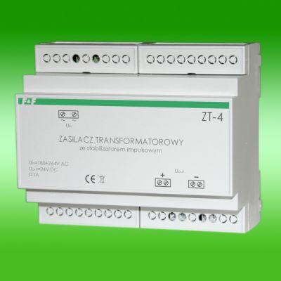 F&F zasilacz transformatorowy ze stabilizatorem impulsowym ZT-1 5V DC 3A ZT-1 (ZT-1)